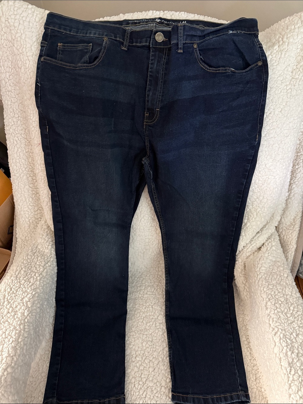 Beverly Hills Polo Club Dark Blue Straight Leg Jeans